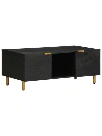 VidaXL Coffee Tafel 100x54x40 Cm Processed Wood Zwart