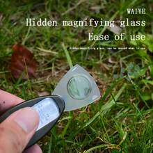 5件套四合一指南针、温度计、放大镜、哨子 - 带清晰温度刻度盘、内置放大镜和响亮哨子 - 适用于露营、徒步、登山、钓鱼的紧凑型求生/应急工具 - 户外装备钥匙扣（黑色），必备露营装备，时尚设计，经久耐用，多功能工具，优质材料，求生指南针，应急准备