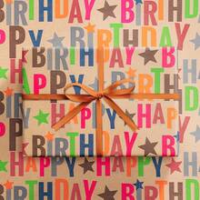 Christmas Wrapping Paper Bulk Roll, 3m X 70cm Extra Thick & Wide Kraft Paper For Xmas, Birthday, Holiday Gifts | All-Occasion Gift Wrap For Secret Santa, Students, Family, Teachers, Office Party Supplies,Craft,Crafts Supplies Adults,Cat Toys,Origami,Origami Kit,Craft Kit