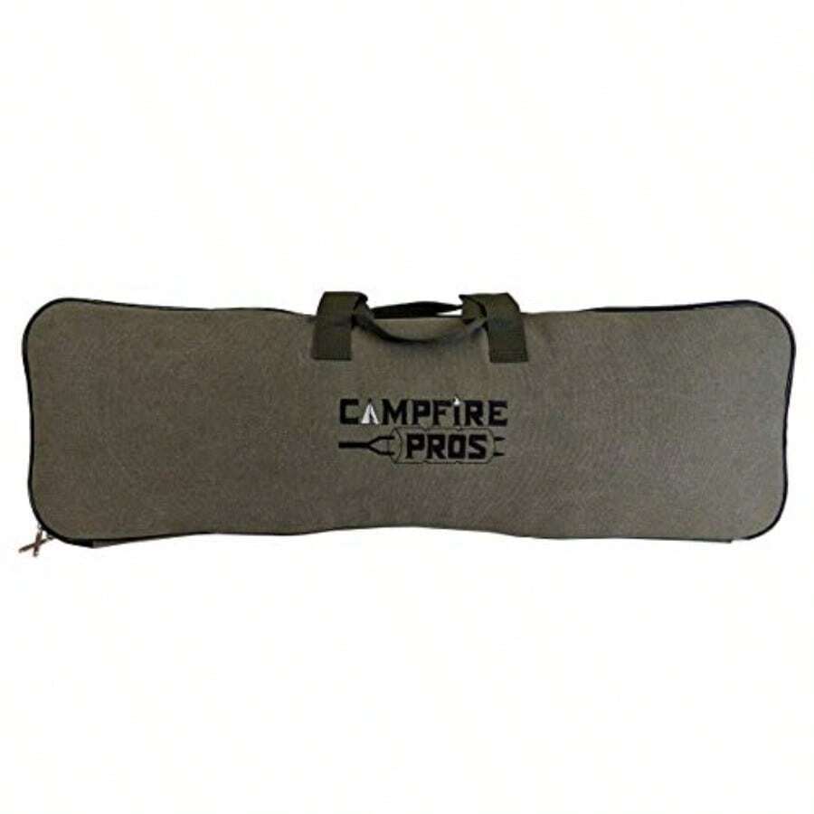 XXCV Deluxe Pie Iron Sage Bag Padded With Straps Fi Up To 4 Pie Irons. By Caire S. - As Pic - View 1