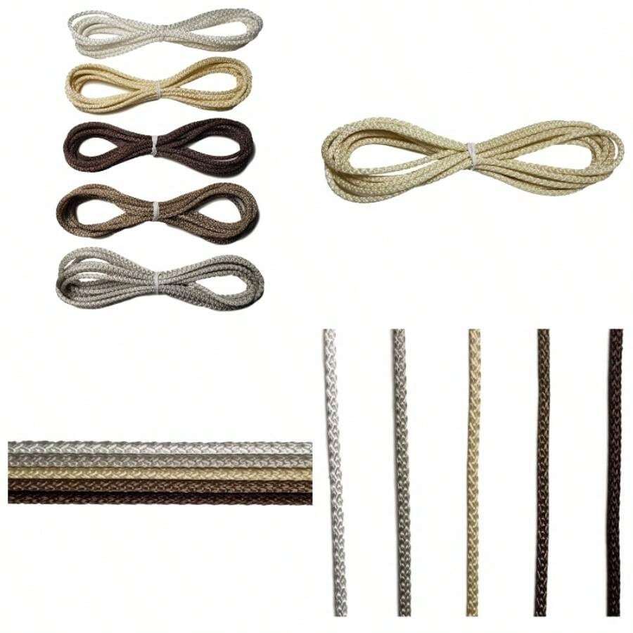 - Correas de repuesto para cables que se adaptan a todas las principales marcas como Hunter Douglas, Levolor, Kirsch, Graber, Bali, utilizadas en la mayora de los tonos celulares y plisados, color vainilla 1, 5 pies - Con vainilla - Ver 1