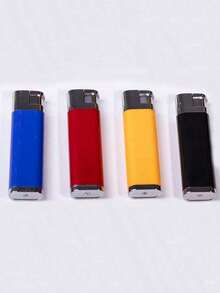 1 pieza Encendedor de broma de color aleatorio, regalo de novedad con descarga eléctrica - Multicolor - Ver 6