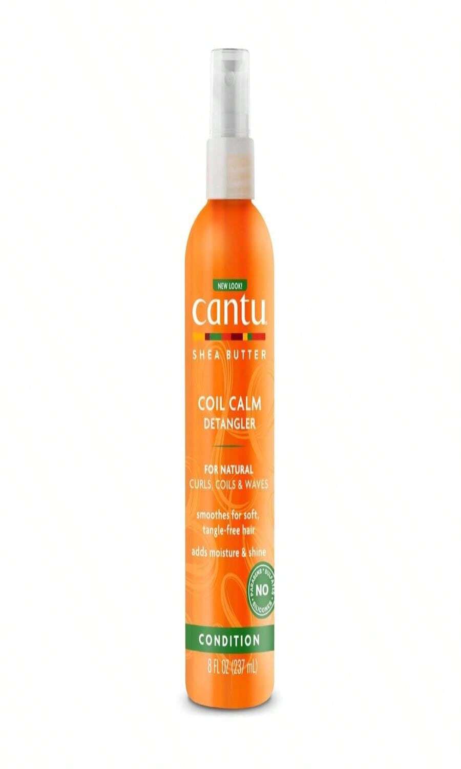 Cantu Coil Calm Detangler With Shea Butter For Natural Hair, 8 Fl Oz - ColorA - 查看 1