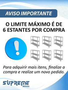 3 Adjustable Steel Shelves 25x77cm 25kg Multipurpose Shelf Various Colors - 黑色 - 查看 6