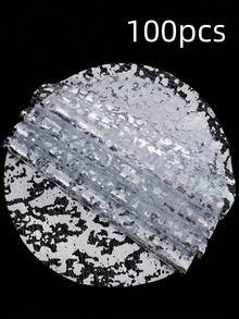 100pcs/Pack 13-Inch Round Gold Metallic Foil Placemats, Disposable Shiny Gold Placemats For Home Decor, Party, Wedding, Christmas, Thanksgiving, Valentine's Day Table Centerpiece