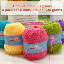 1 Roll Color Dot Knitted Ball Hand Knitted For Crocheting And Knitting Sweater Hat Scarf Milk, Diy Knitting Sweater Scarf Coat Hat, Scarf, Shawl, Coat, Or Bag Decoration, Spotted Yarn Fleck Crochet Fiber Yarn Soft Baby Yarn For Crocheting