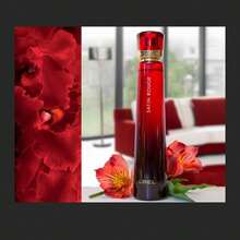 Perfume Satin Rouge de L'Bel Original 50 ml para Mujer | Fragancia Femenina Intensa y Sofisticada | Aroma Floral Oriental con Toques Dulces y Sensuales | Ideal para Noche o Eventos Especiales | Larga Duración | Estilo Elegante y Audaz | Inspirado en la Pasión, Fuerza y Belleza de la Mujer Moderna | Presentación Refinada y Atractiva | Perfume que Deja Huella y Realza tu Presencia - Rojo - Ver 2