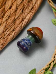 1/5/10/20 piezas Piedras de colores múltiples del Chakra Cuarzo natural pulido asimétrico Cuentas de energía de yoga para sanación del Chakra Accesorios para hacer joyas DIY