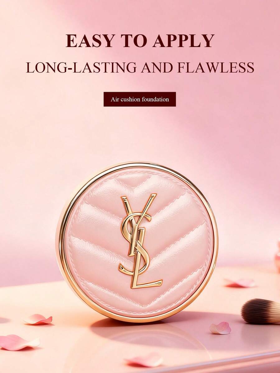 Yves Saint Laurent 持久气垫粉底 - #20&B10。品牌美妆，女士及女孩面部彩妆产品。完美适用于秋冬季节，是Y2K时尚潮流的理想之选。适合生日、圣诞节礼物、派对妆容。最佳色号。 - 粉色 - 查看 1