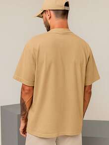 Men's T-Shirt Republic ITALIA Country 100% Premium Cotton New Release - 米色 - 查看 2