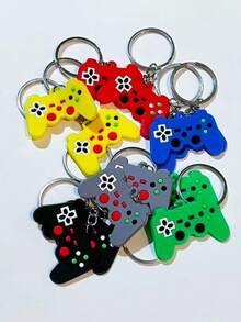 Set de 1/6 llaveros con tema de juego de colores aleatorios - Multicolor - Ver 7
