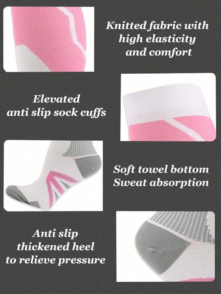Women's Compression Socks | Gradient Pressure | Invisible Non-Slip | Breathable & Non-Stuffy | Suitable For Running, Hiking, Travel, Fitness, Flight And More Occasions