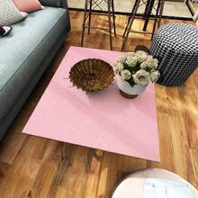 1 rotolo di carta da parati autoadesiva rosa chiaro lucido, colore solido semplice, impermeabile e facile da pulire, in PVC spesso, adatta per camere da letto, soggiorni, pareti di sfondo, armadi, cucine, piani di lavoro, mobili, rinnovo fai-da-te, decorazione domestica, 40cm x 5m/10m