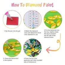 6pcs Diamond Painting Greeting Card Set, DIY Christmas Snowman Design - Includes 6 Envelopes, High-Quality Craft Paper Material, Mosaic Art Creative Postcard. Suitable As A Holiday Greeting Or To Convey Heartfelt Wishes, Expressing Warmth And The Best Wishes. - Multicolor - View 10