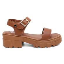 Women's Papete Sandal Lightweight Soft Super Comfort Anti-Stress Anatomical - Camel - View 4
