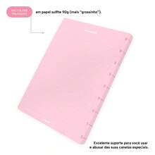 Iscool Disc Notebook Refill Lined Color Candy 100 Sheets 90g Medium - rosa - Ver 6
