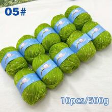 1 Roll Color Dot Knitted Ball Hand Knitted For Crocheting And Knitting Sweater Hat Scarf Milk, Diy Knitting Sweater Scarf Coat Hat, Scarf, Shawl, Coat, Or Bag Decoration, Spotted Yarn Fleck Crochet Fiber Yarn Soft Baby Yarn For Crocheting