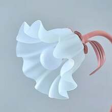 Flower Table Lamp,LED Reading Light Bedside Vintage Flower Night Light,3 Colors Modes Kawaii Bedside Lamps Decor,Living Room Bedroom Room Lighting Table Lamps Home Decoration - Trắng - Xem 9