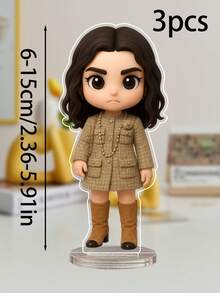 定制人偶肖像、个性化数码肖像艺术、定制照片转卡通亚克力牌匾、婚礼纪念品、个性化亚克力纪念品、周年纪念礼物、送给特别之人的完美纪念品、个性化照片立牌、办公室装饰、优雅生活