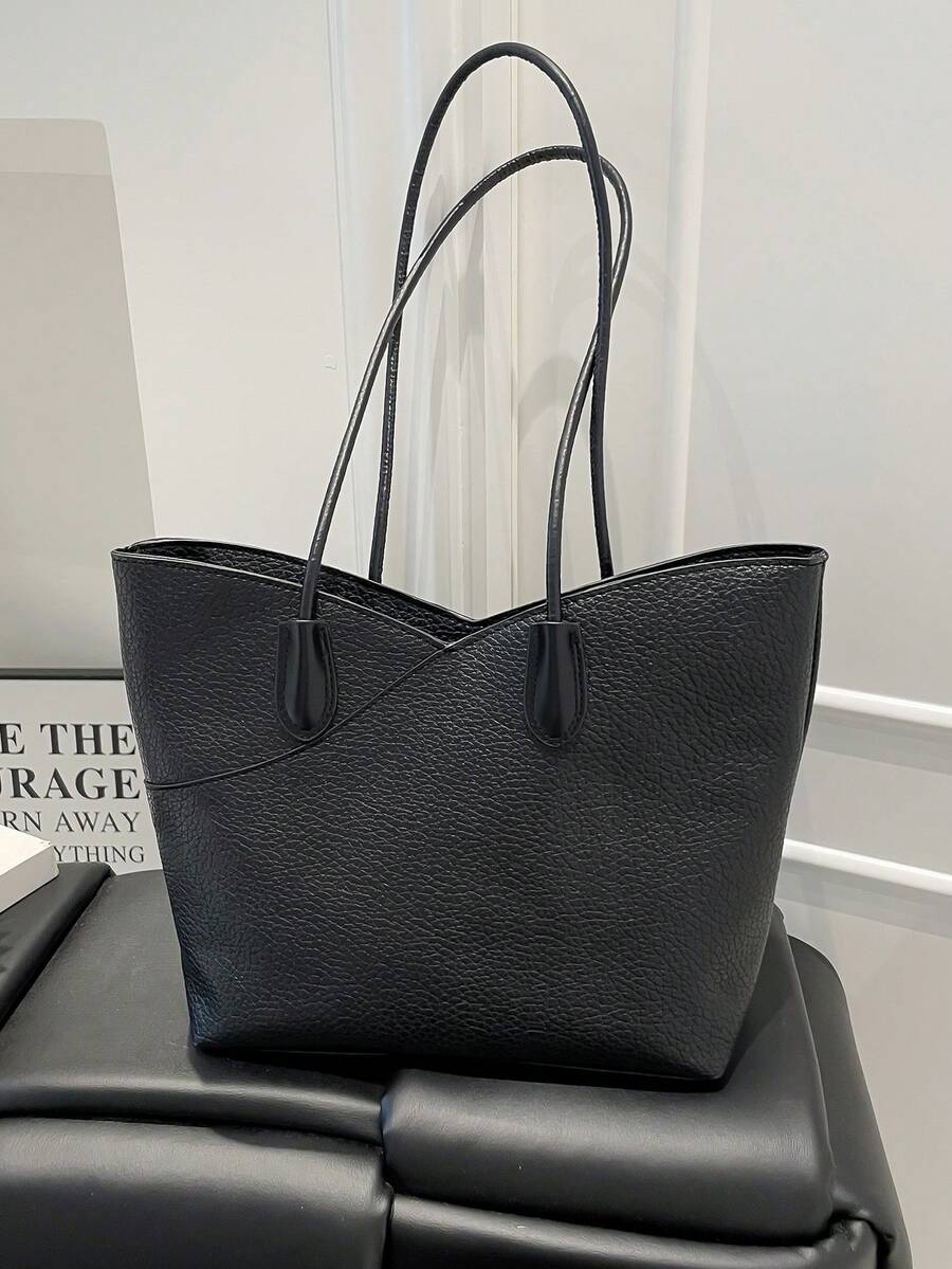 Borsa tote, borsa a spalla, borsa per pendolari da donna, grande capacità, borsa da sottobraccia di nicchia