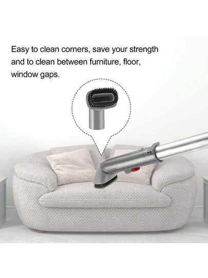 Stofzuiger Accessories Attachments Brush Crevice Tool Shark Navigator Cleaner NV350, NV352, NV355, NV356E view 7