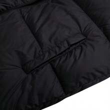 Skechers 男女通用羽绒服，高尔夫系列，轻质梭织面料，休闲通勤运动休闲棉质填充 P425U091-03K8 - 煙黑色 - 查看 7