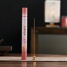 40支装奢华檀香香薰棒，将您的家变成一片绿洲——非常适合午夜冥想、瑜伽后放松、舒缓压力沐浴，以及营造温馨的假日氛围。天然芳香疗法，献给精神探索者。 - 彩色 - 查看 20