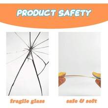 - 5 Espejos pequeos para nios, irrompibles, a Prueba de roturas, 6x 4 Pulgadas, Esquinas Redondas, cuadradas, sin Romper, para Escuela, Aula, bao, Manualidades clsico - Clásico - Ver 4