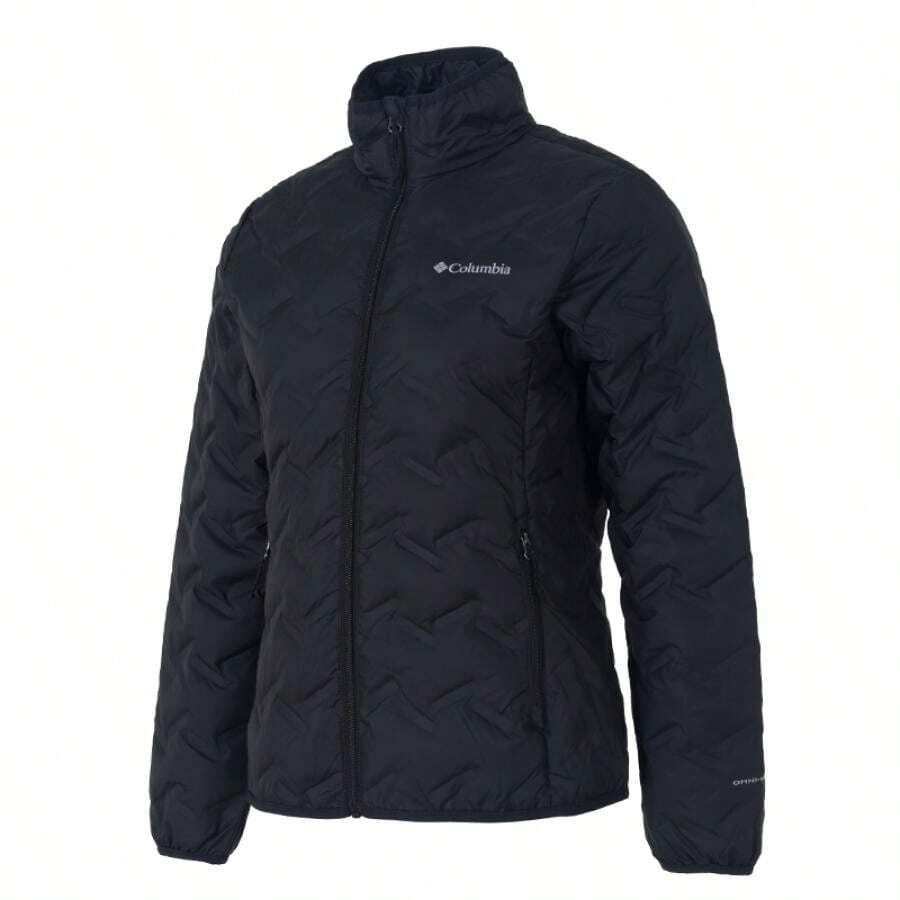 Columbia Delta Ridge™ II Down Jacket, 80% Duck Down, Single Layer, Hoodless, Women's Casual Wear, WR5173010 - Black - View 1