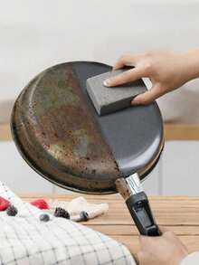 Grillrost Reinigungssteine, Grillschaber Reinigungsstein, multifunktionale, zerlegbare Flecken- und Fett-Reinigungsbürste, geeignet für Herd, Spüle, Geschirr, Pfanne, Grillrost, Küche, Badezimmer, Haushalt