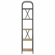 vidaXL Edle Handwerks-Eiche 40 X 30 X 183 Cm Holzwerkstoff - Yellow - View 5