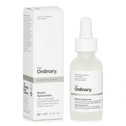  The Ordinary 海洋透明质酸 30ml/1 盎司 | 轻盈保湿 | 深层补水 | 持久保湿 | 改善粗糙 | 修复受损肌肤 | 适合所有肤质，包括敏感肌肤