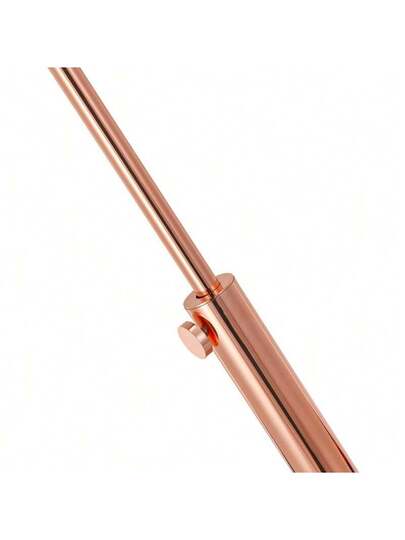 Alpinaluz "MAGAMA" er Vloer Lamp Adjustable Height, Metallic Magma Effect Acrylic Ball, E27, Rose Copper Finish view 9