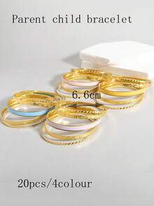 5 أساور معصم مصنوعة من الجلد المدبوغ المزيف بتصميم فريد على شكل رقم 8 بنسيج ملمس، تصميم بسيط