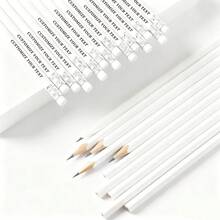 Customized HB Pencils - Personalized Gift Set, For Writing, Sketching And Office Use, School Supplies, School, Teachers, Office, Boys And Girls - Multicolor - View 3
