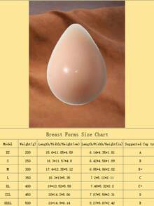 1 قطعة بروستيز ثدي سيليكوني على شكل قطرة ماء، مناسب لما بعد استئصال ، للتمارين الخفيفة، الملابس ذات الفتحات العميقة، شكل ثدي ناعم وقابل للتنفس لإعادة بناء الثقة