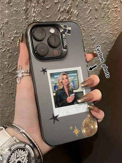 1 Stück IMD Laser individuell gestaltbare stoßfeste Hybrid TPU+PC Handyhülle, kompatibel mit Apple/Galaxy/Redmi/OPPO/passende Handyhülle kompatibel mit iPhone 16 Pro Max/ 15 Pro Max/Galaxy A05/Galaxy A54 5G/Galaxy A52/A52s 5G/Galaxy S21 FE 5G/Galaxy S23 Ultra/Galaxy S24 Ultra 5G/Poco X5 Pro