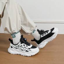 1 Paio di scarpe sportive casual, leggere e versatili per adolescenti, in rete traspirante, adatte per primavera e autunno, per running e tempo libero