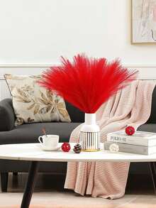 10/20/30 piezas de Pasto Pampa Artificial, Planta Artificial, Decoración de Estilo Bohemio, Decoración del Hogar, Decoración de Habitación, Relleno de Jarrones, Decoraciones de Boda, Decoraciones Navideñas, Decoraciones de Primavera