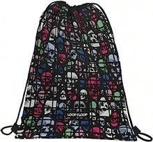 Grafoplas Saco Plano Loop20 Skulls 36X47Cm Producto Oficial  ✔Entrega 24/48h en España ( Peninsula ) - Multicolor - Ver 2