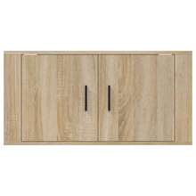 vidaXL TV-Wandschrank Sonoma-Eiche 80x34,5x40 Cm - Gelb - Übersicht 6