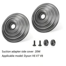 Rueda en V para aspiradoras Dyson V6 V7 V8 V10 V11 V15 DC, piezas de repuesto para cabezal de limpieza con ruedas de accionamiento directo de 20W a 100W - Negro - Ver 7