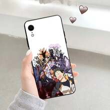 Silicone Soft Phone Case Cover Compatible With  16 15 14 13 12 11 ProMax Mini XR SE 7 8Plus Re Life In A Different World From Zero Back Cover, Cover Compatible With  17 Case,  17 Pro Case,  17 Pro Max Case, Cover Compatible With  17 Case,  17 Pro Case,  17 Pro Max Case