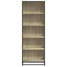 vidaXL Bücherregal Sonoma-Eiche 60x35x170,5 cm Holzwerkstoff