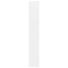 vidaXL Bücherregal 5 Fächer Weiß 80x30x189 cm Holzwerkstoff - Weiss - Übersicht 6