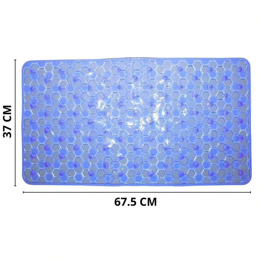 NF0040029 MULTICOLOR. MEDIDAS 67.5x37 cm. ALFOMBRA PARA BAÑOS O BAÑERA -Nuestra alfombra de bañera está hecha de alta calidad (material suave), con una superficie suave al tacto que te hace sentir extra cómodo cuando la pisas. El diseño en forma de burbuja le brinda una agradable experiencia de masaje y relaja el cuerpo. Además, las alfombras de baño de son resistentes a grietas y desgarros, lo que garantiza un uso cómodo durante mucho tiempo. - Multicolor - Ver 1