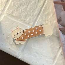 1 件可爱卡通猫/狗动物一体式可折叠金属手机支架，轻薄便携，兼容 Apple/Honor/VIVO/OPPO/ 智能手机 - 彩色 - 查看 16