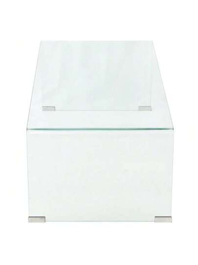 VidaXL Coffee Tafel 98x45x30 Cm Tempered Glass Transparent view 5