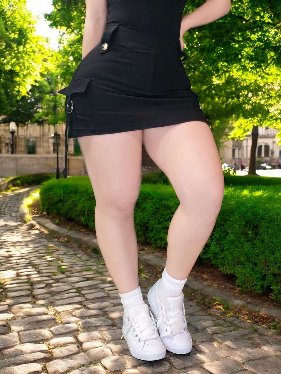 Women Shorts - Black - View 1