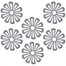 Floral Non-Slip Cup Coasters Stylish Coffee Table Decor | 4.5 Inches Unique & Thoughtful Birthday Gifts For Women, Mom, Her, Men, Dad, Him,Suitable For Halloween Holiday Coasters And Placemats, As Well As Christmas Kitchen Coasters And Placemats.